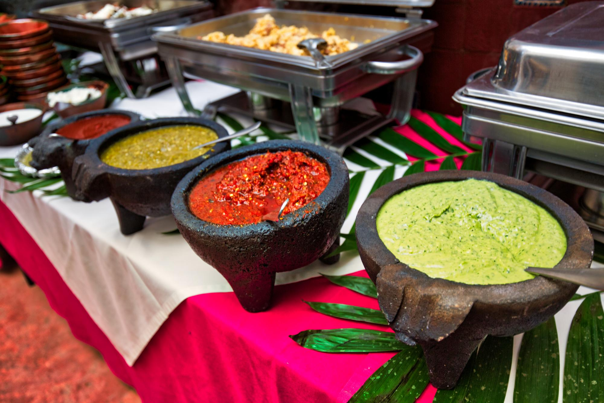 catering tips for a mexican inspired wedding
